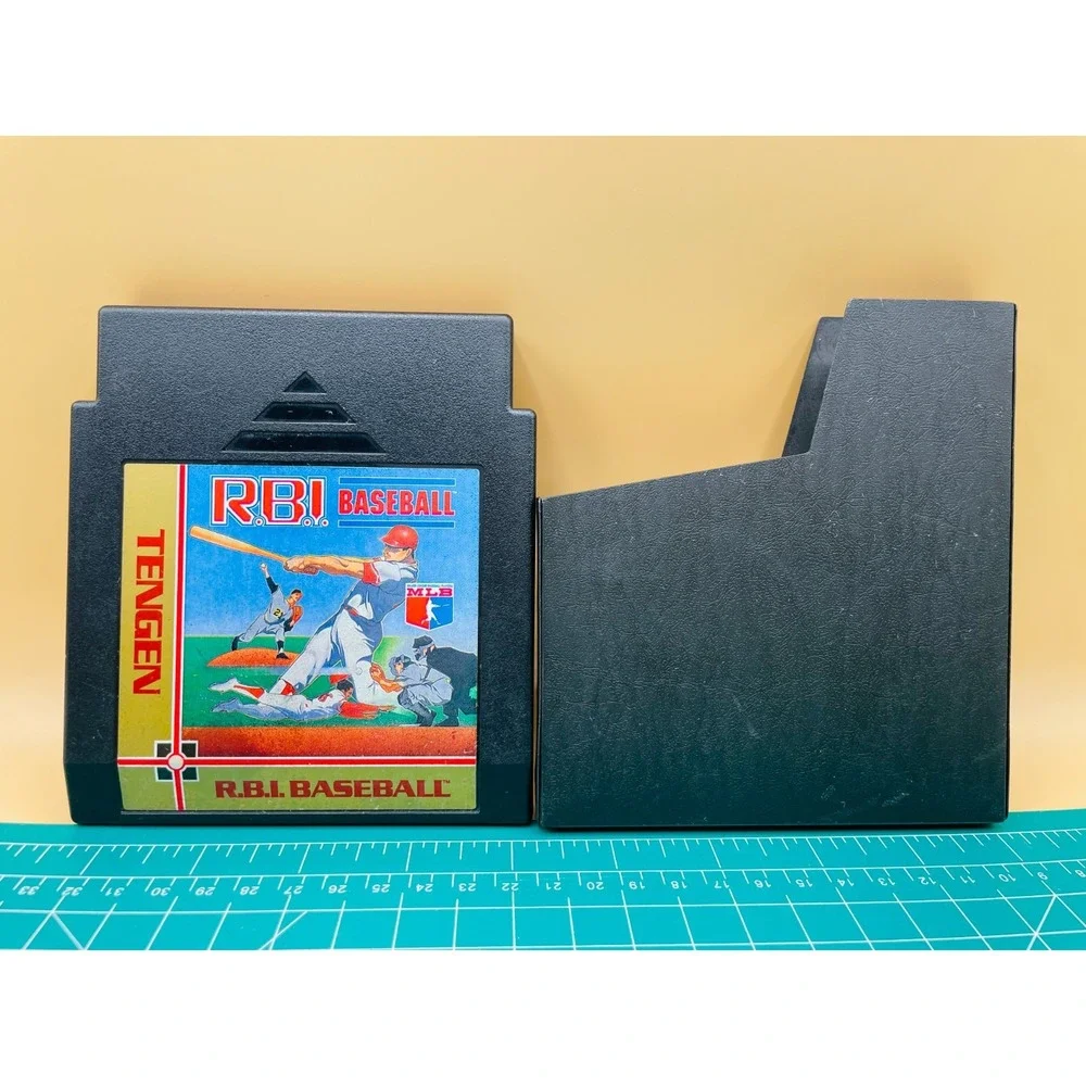 RBI Baseball Nintendo NES Tengen Authentic Cartridge and Cover Only
